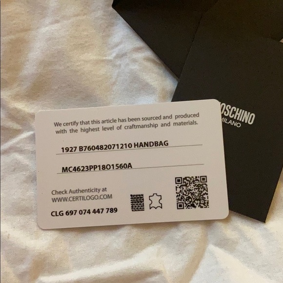 [SOLD]Moschino Backpack - Picture 7 of 7